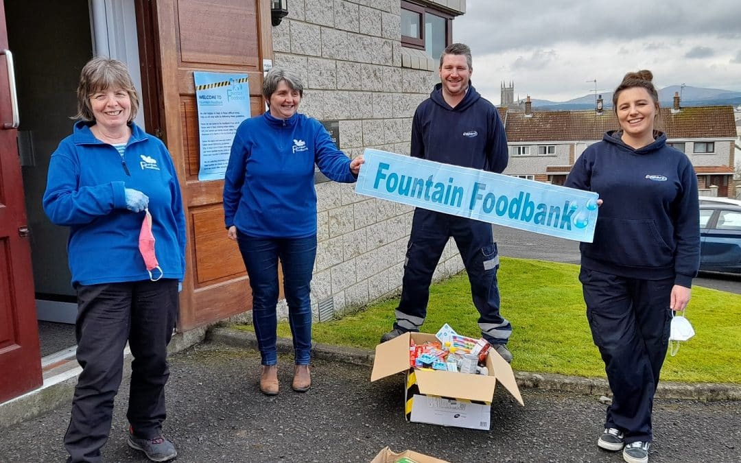 Copart Belfast Supports Local Food Bank