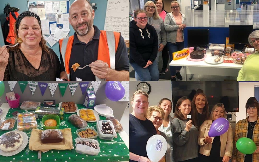 Copart Coffee Mornings Raise Over £1,400 for Macmillan