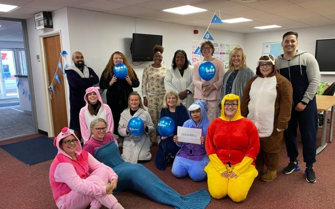 Copart Proudly Puts on Pajamas for Ben Automotive Charity