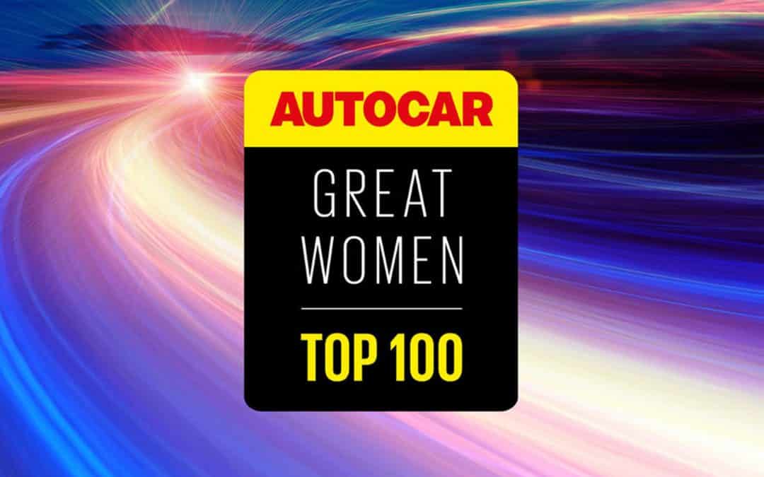 Jane Pocock Recognised in Great Women in the British Car Industry Top 100