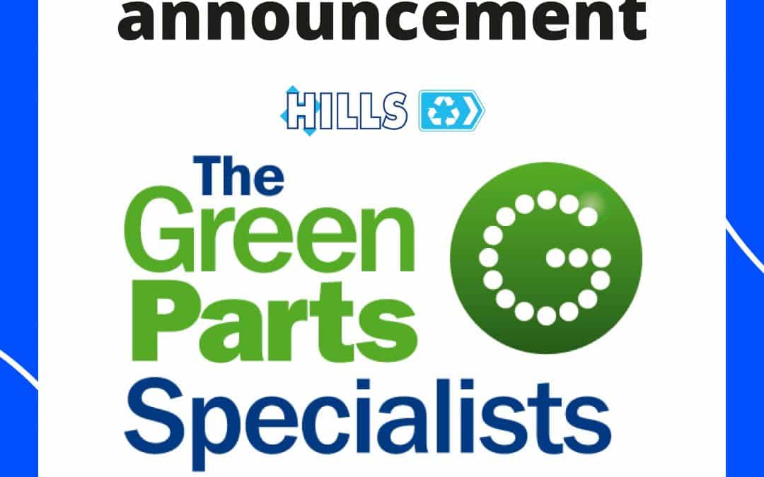 Acquisition of Hills Salvage & Recycling – The Green Parts Specialists