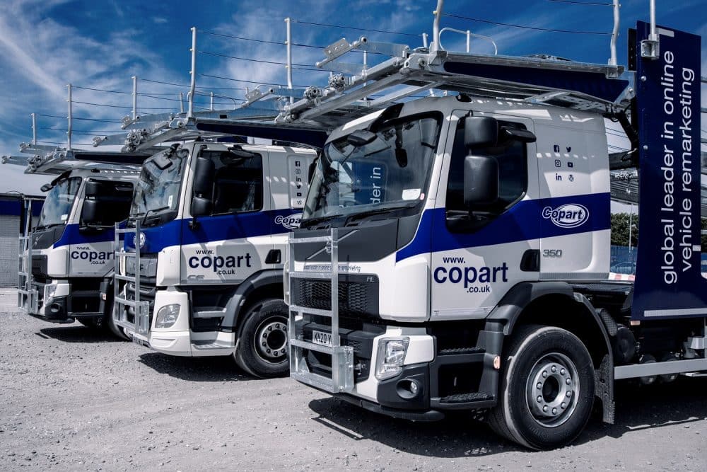 Copart Driver Academy multi-car transporters