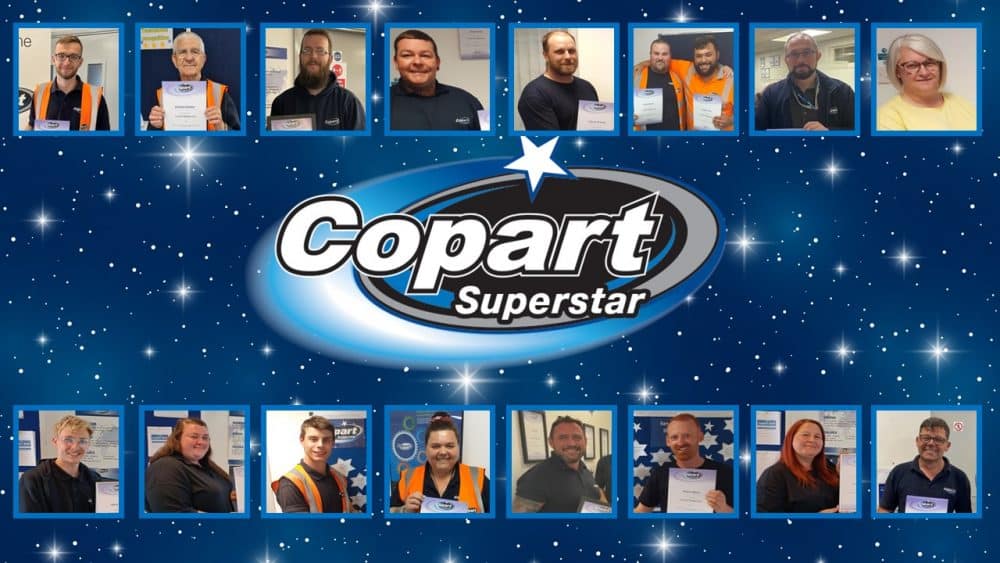 Copart Superstar Awards for Q3