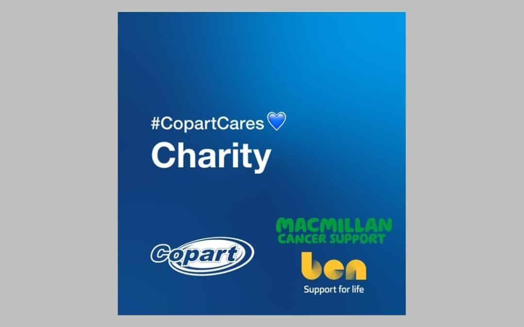 Copart Raises £2k for Health and Wellbeing Charities