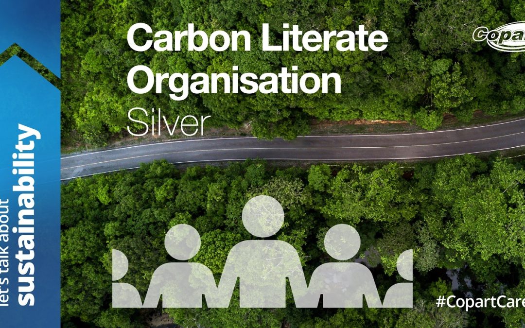 Copart UK Achieves Silver Carbon Literacy Accreditation in Record Time