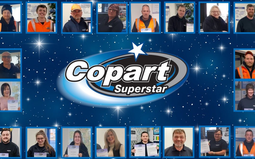 Celebrating our Q1 Copart Superstars