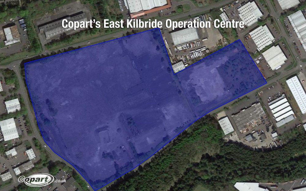 Copart adds a huge 31acre site in Scotland Online Vehicle Auctions