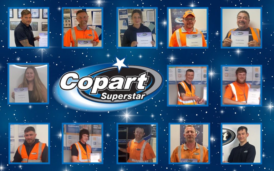 Celebrating our Q3 Copart Superstars