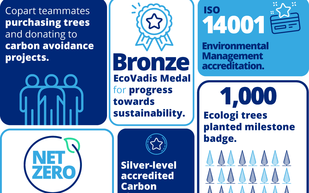 More Environmental Milestones for Copart