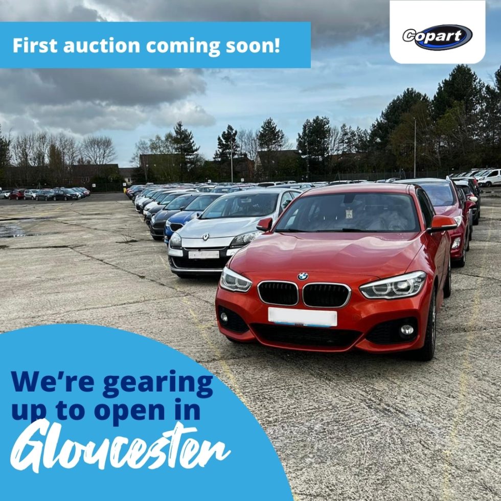 Gearing up for first auction at Copart Gloucester - Online Vehicle ...