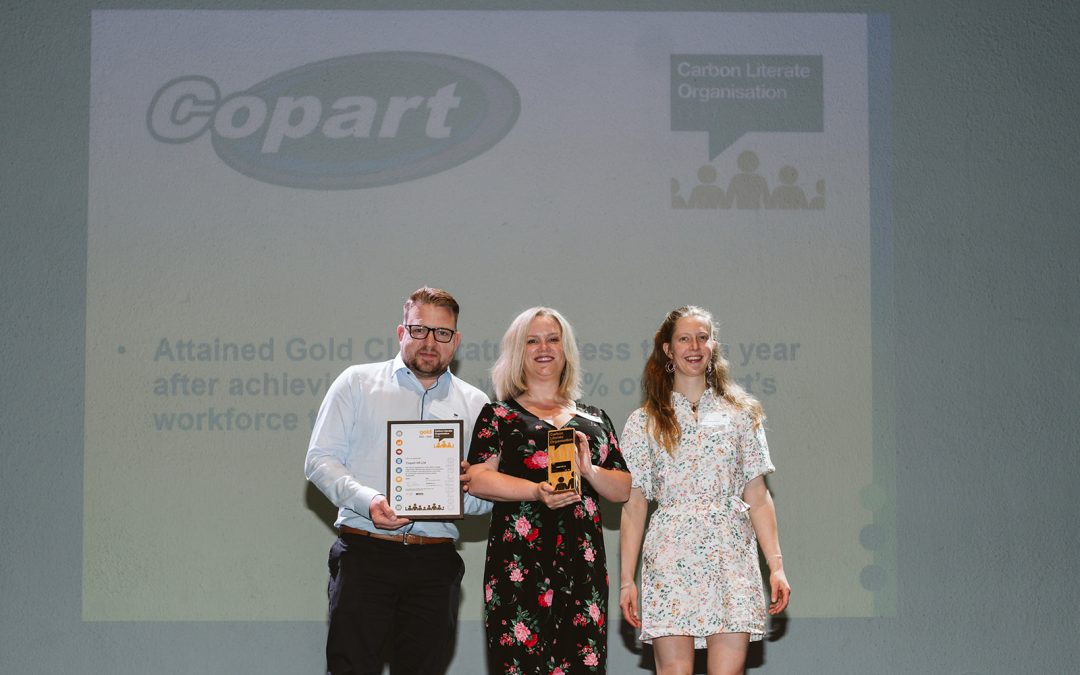 Copart announced as headline sponsor of Carbon Literate Organisation Awards